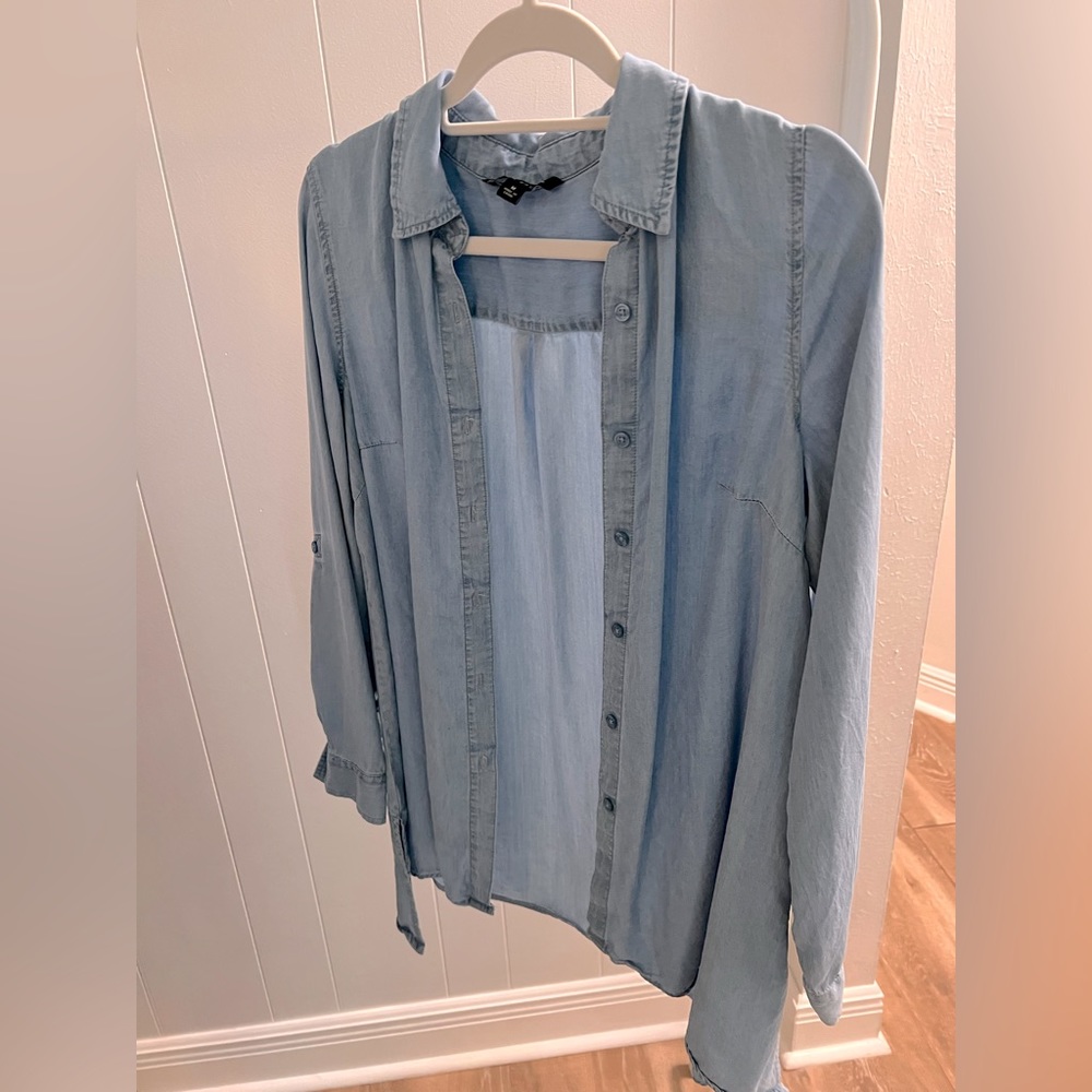 Chambray Top